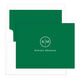 Circle Initials Folded Note Cards Image 16 of 19